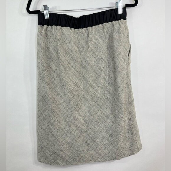 Derek Lam A-Line Skirt Gray Women's Size 10 Side Pockets - Picture 2 of 8